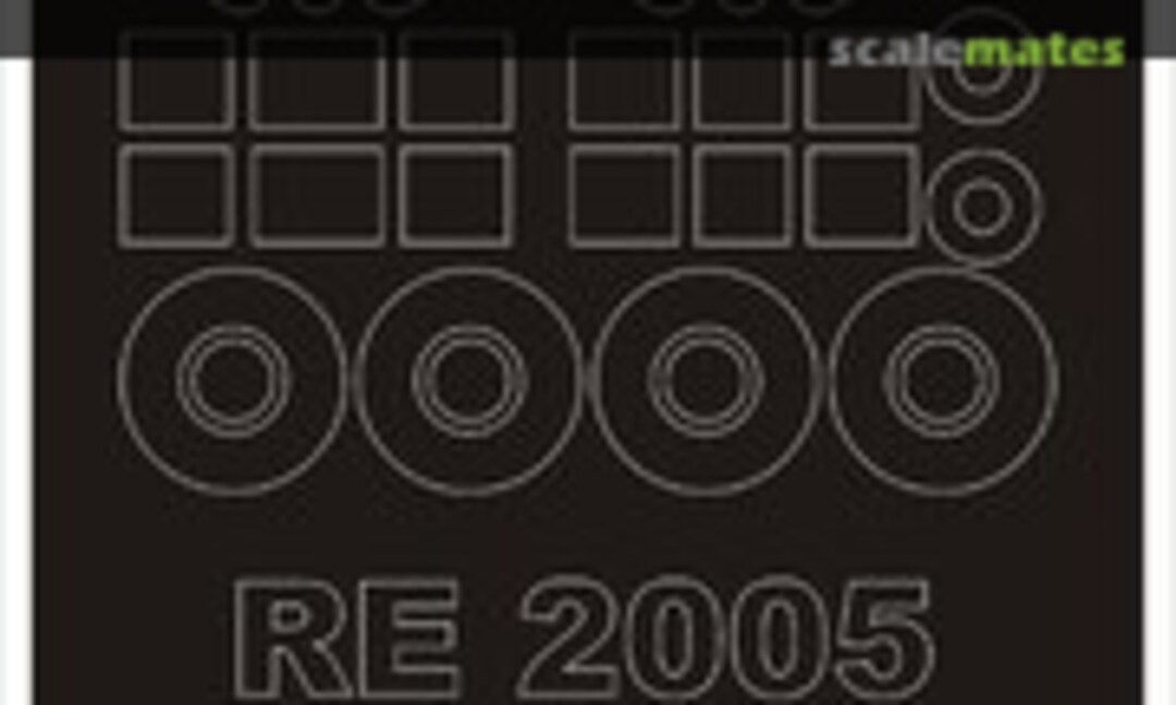 1:48 Reggiane Re.2005 2 canopy masks (Montex SM48513) SM48513