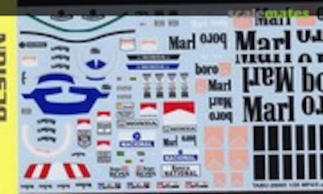 1:20 McLaren Honda MP4/5 (Tabu Design TABU20065)