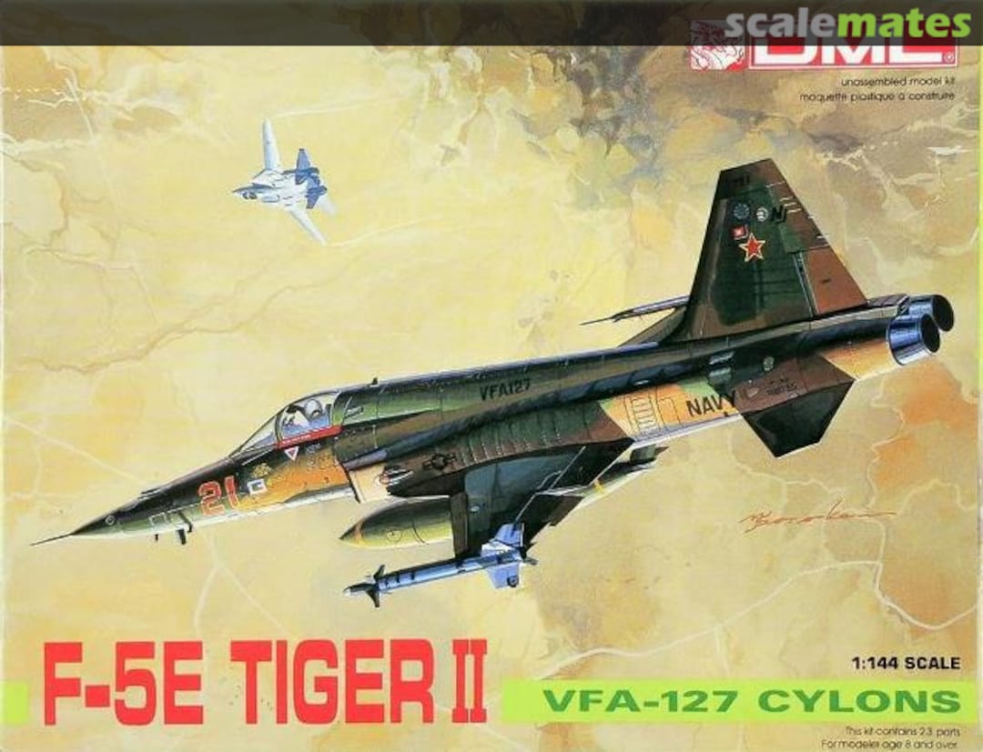 Boxart F-5E Tiger II 4518 DML Boxart F-5E Tiger II 4518 DML