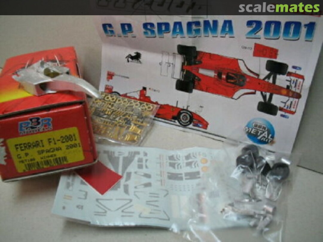 Boxart Ferrari F2001 "Marlboro" MET100 BBR