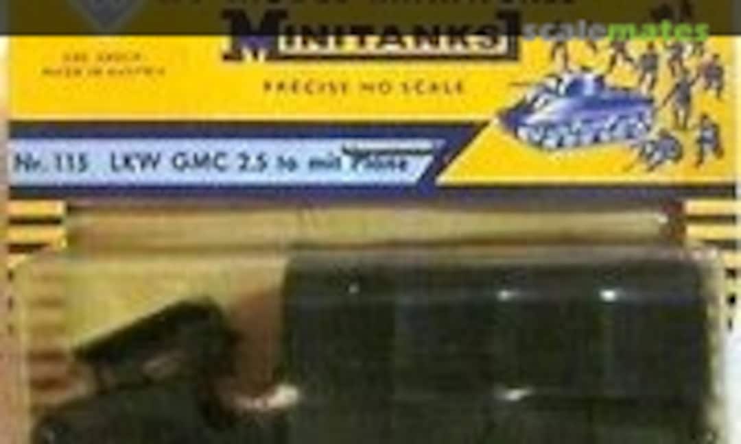 1:87 GMC M34 2.5t Cargo Truck (Roco Minitanks Z-115) Z-115