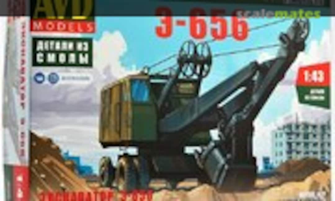 1:43 E-656 Excavator (AVD Models 8012AVD)