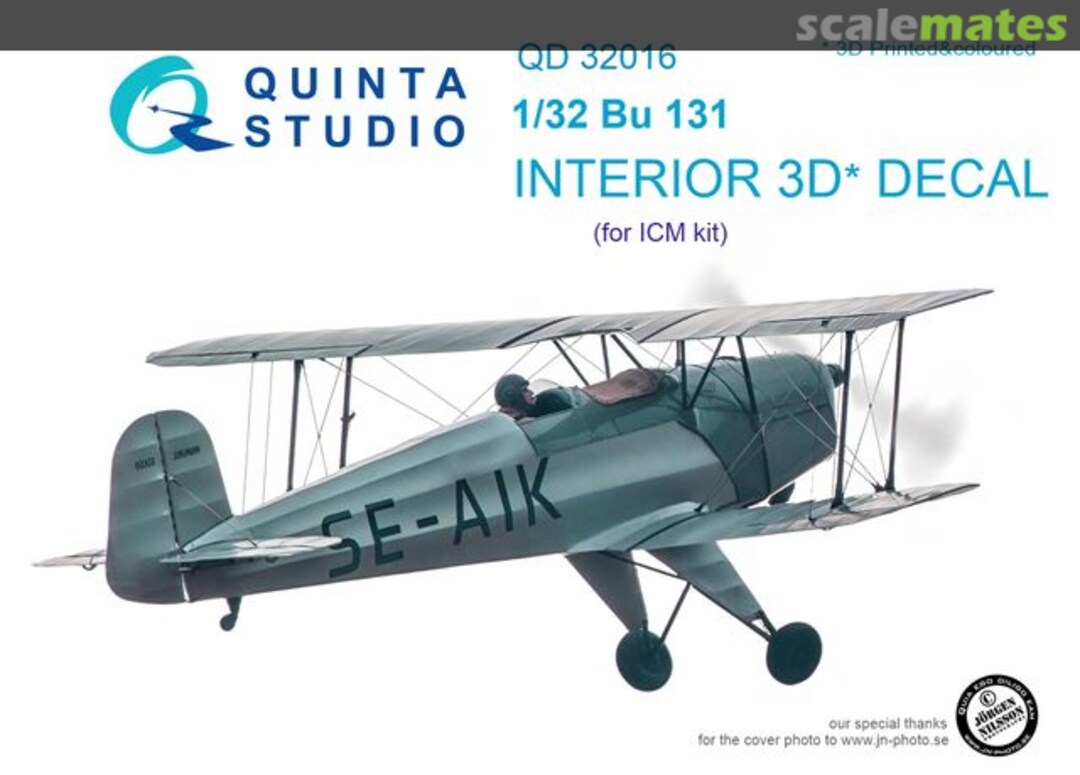 Boxart Bu 131 interior 3D decals QD32016 Quinta Studio Boxart Bu 131 interior 3D decals QD32016 Quinta Studio