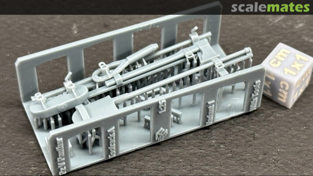 Boxart Tool holder (complete) - type A-1 for PzKpfw V 25040826 EMP3d