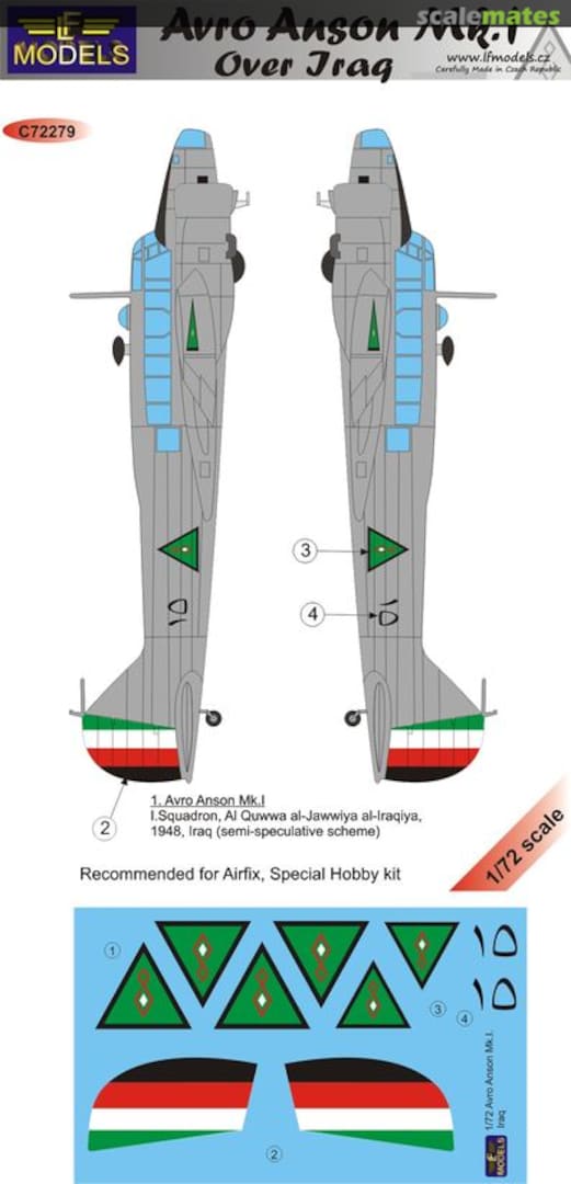Boxart Avro Anson Mk.I C72279 LF Models Boxart Avro Anson Mk.I C72279 LF Models