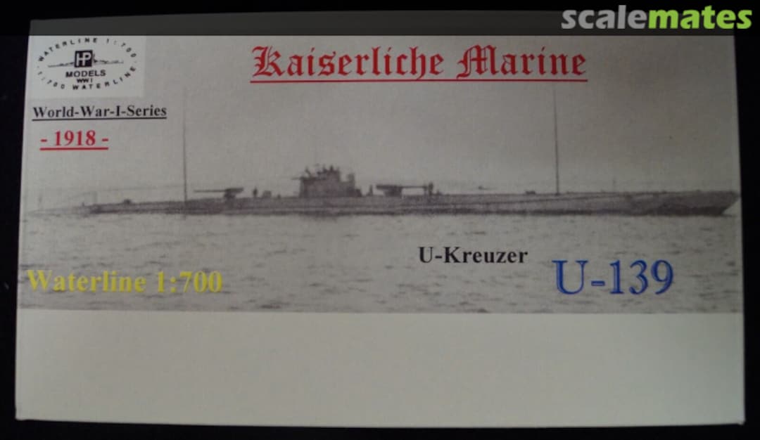 Boxart U-Kreuzer "U-139" WWI-WL-G-093 HP-Models Boxart U-Kreuzer "U-139" WWI-WL-G-093 HP-Models
