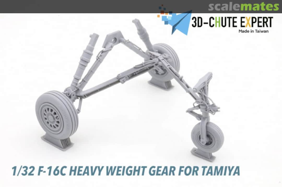 Boxart F-16C Heavy Weight Landing Gear N/A 3D-Chute Expert
