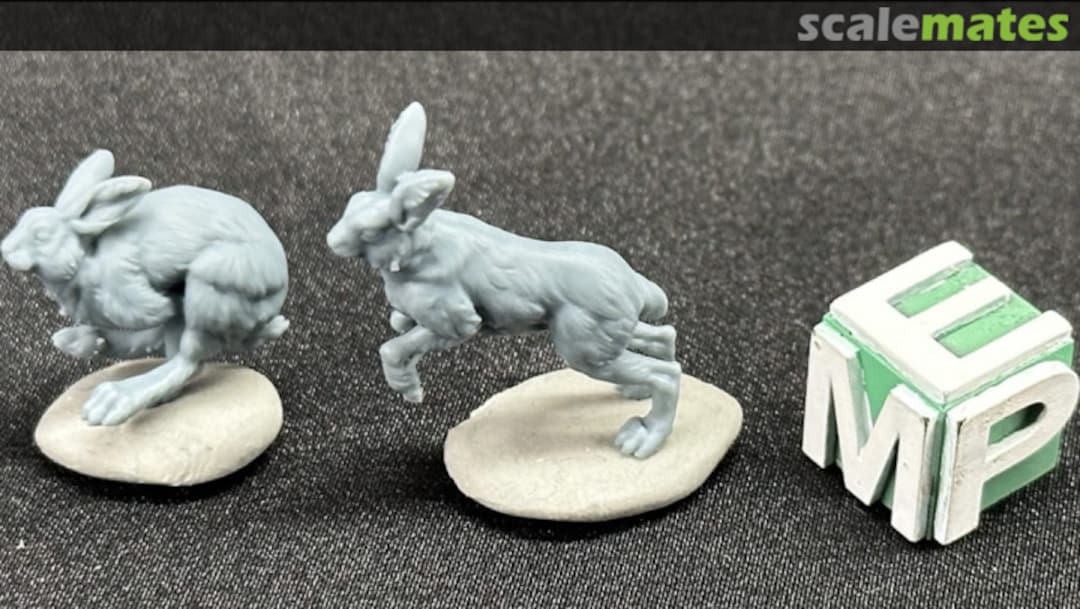 Boxart ​​Running Bunnies - 2 Different Pieces 25130408 EMP3d