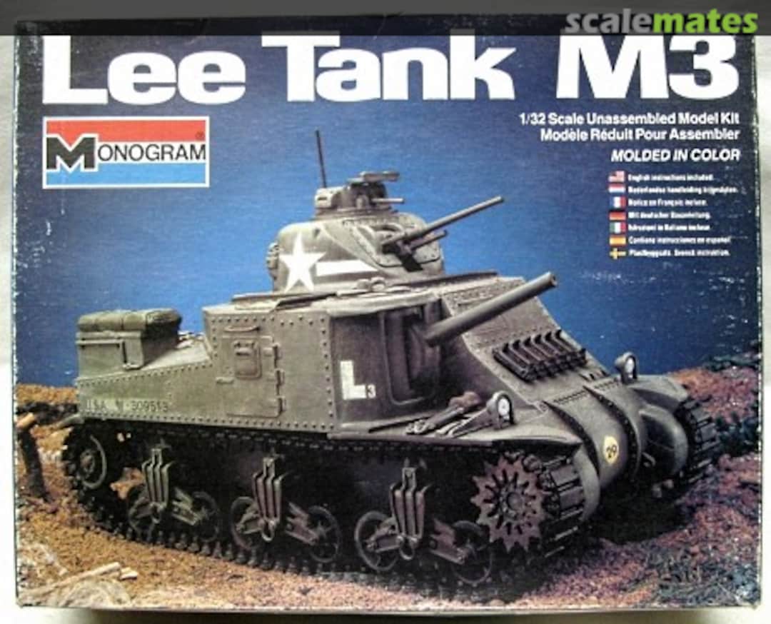 Boxart Lee Tank M3 6502 Monogram
