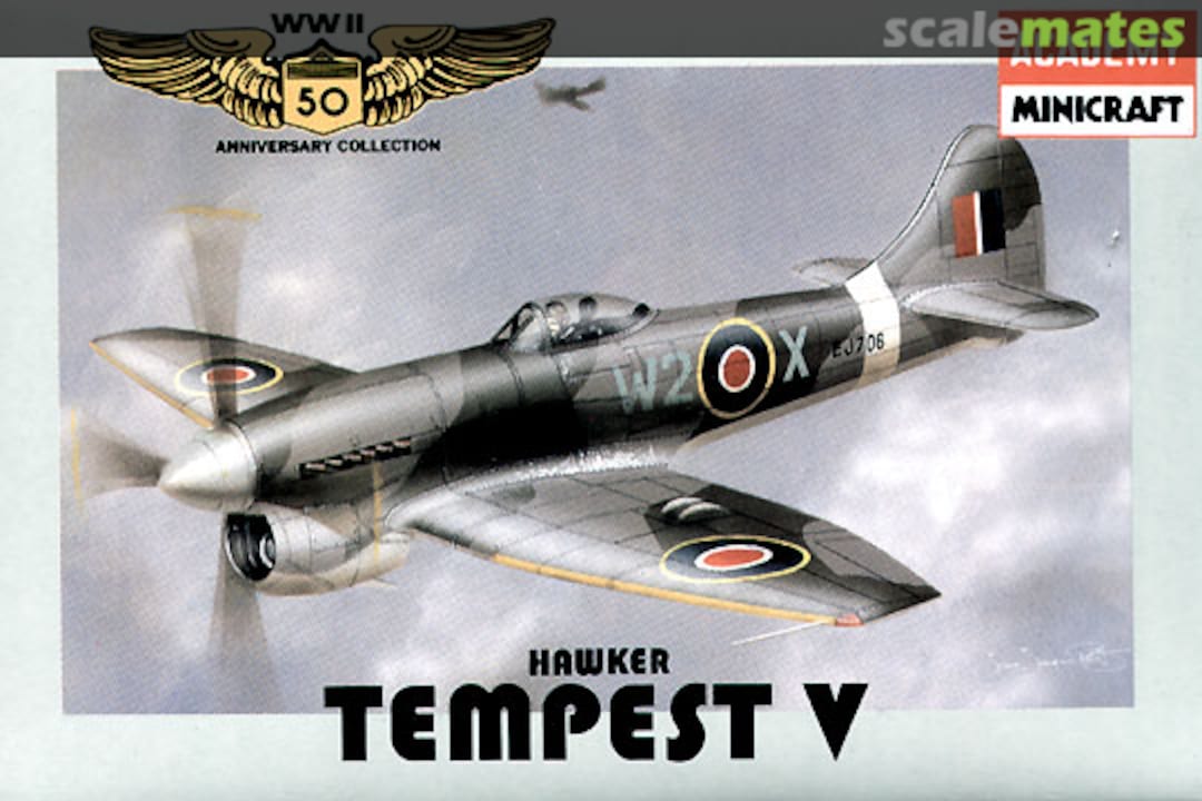 Boxart Hawker Tempest V 4415 Academy/Minicraft Boxart Hawker Tempest V 4415 Academy/Minicraft