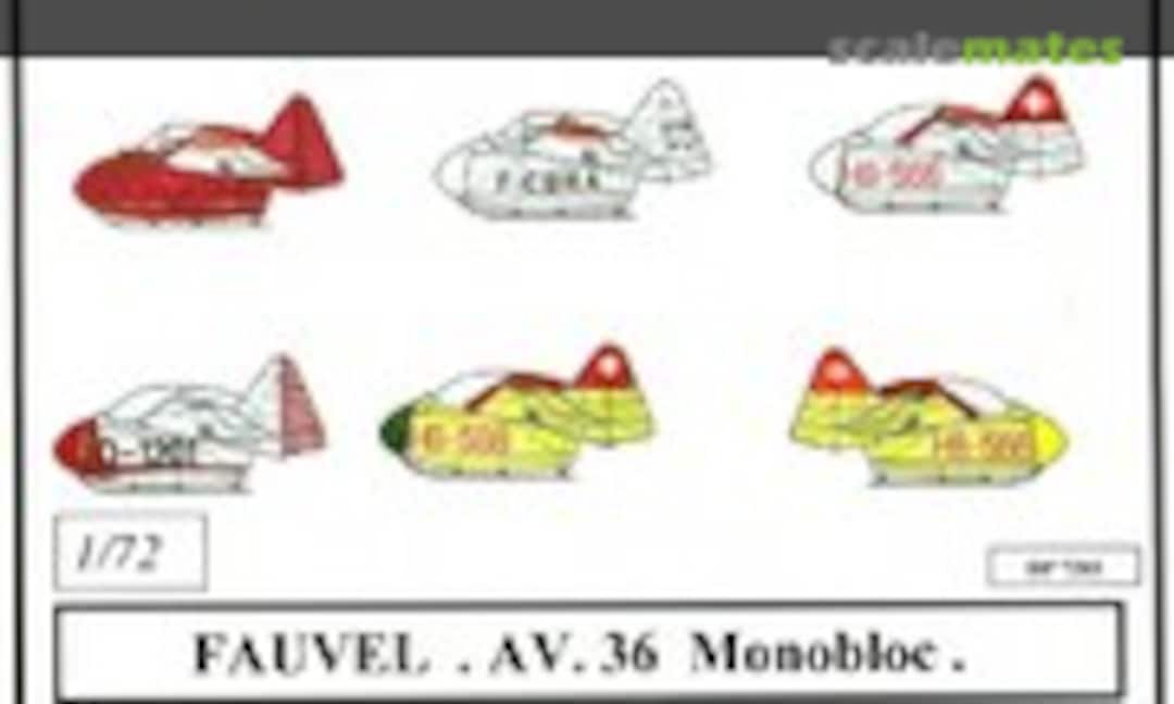1:72 Fauvel AV.36 Monobloc (Dujin DP7203) DP7203