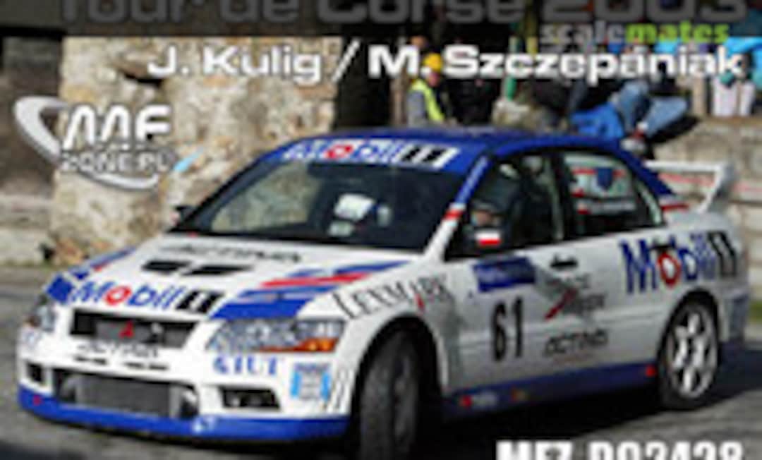 1:24 Mitsubishi Lancer Evo VII Grupo N "Mobil1" (MF-Zone DC2428) DC2428