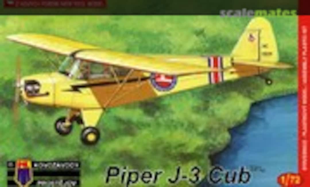 1:72 Piper J-3 Cub (Kovozávody Prostějov KPM0042)