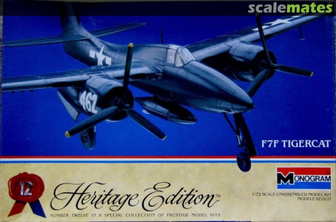 Boxart F7F Tigercat 6062-0100 Monogram Boxart F7F Tigercat 6062-0100 Monogram