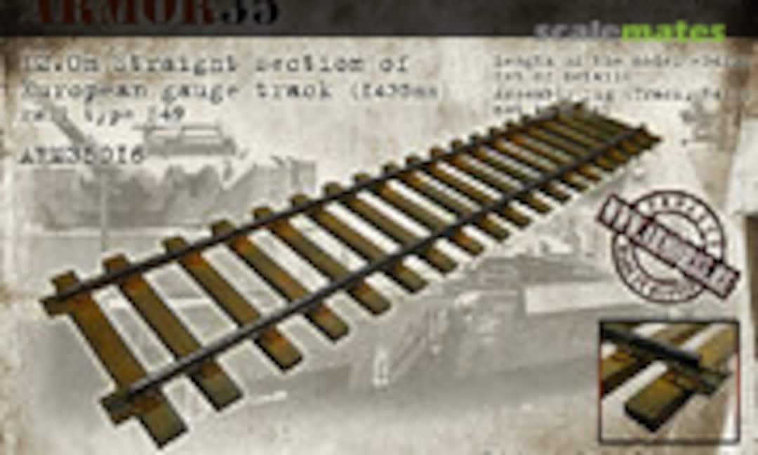 Railway Track S49 (1435mm) (Armor35 ARM35016)