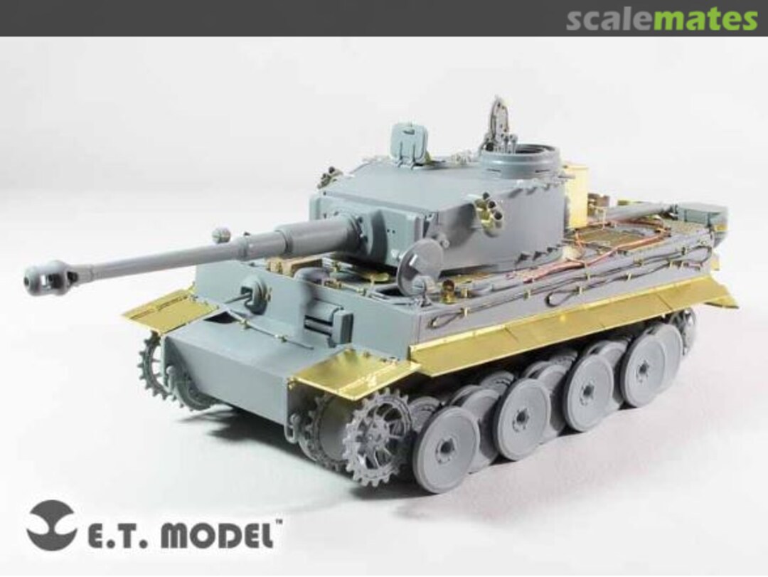 Boxart WWII German Tiger I Fender & Side Skirts (Early Production) EA35-109 E.T. Model Boxart WWII German Tiger I Fender & Side Skirts (Early Production) EA35-109 E.T. Model