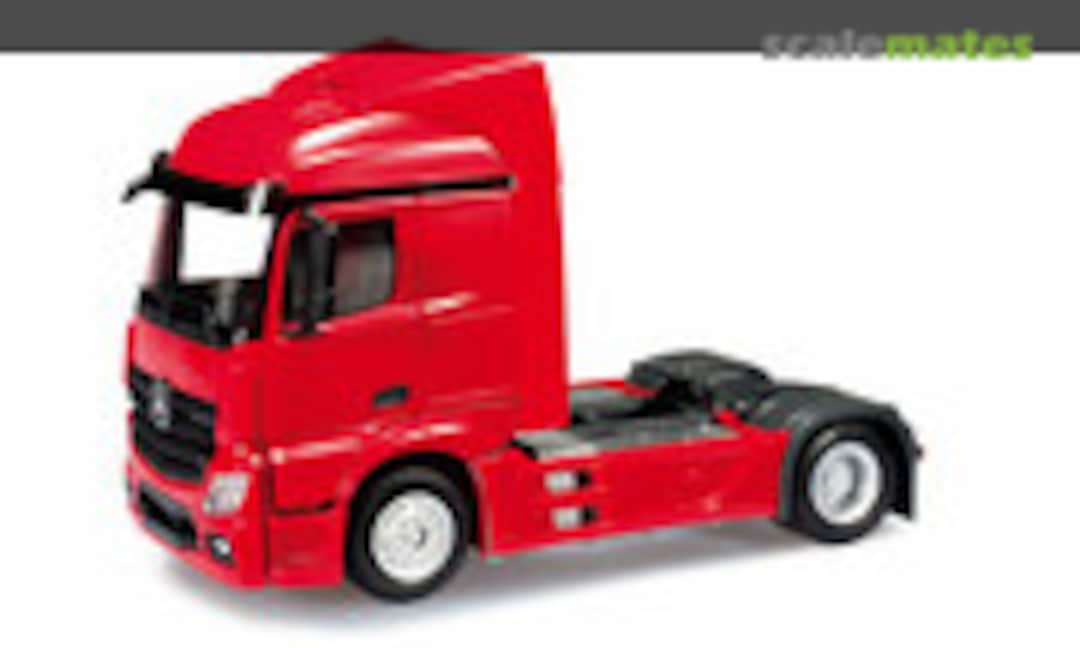 Mercedes-Benz Actros Streamspace rigid tractor, flame red (Herpa 159883-002)