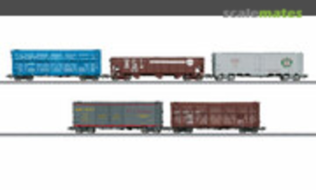 5pc American freight car set (Märklin 45658)
