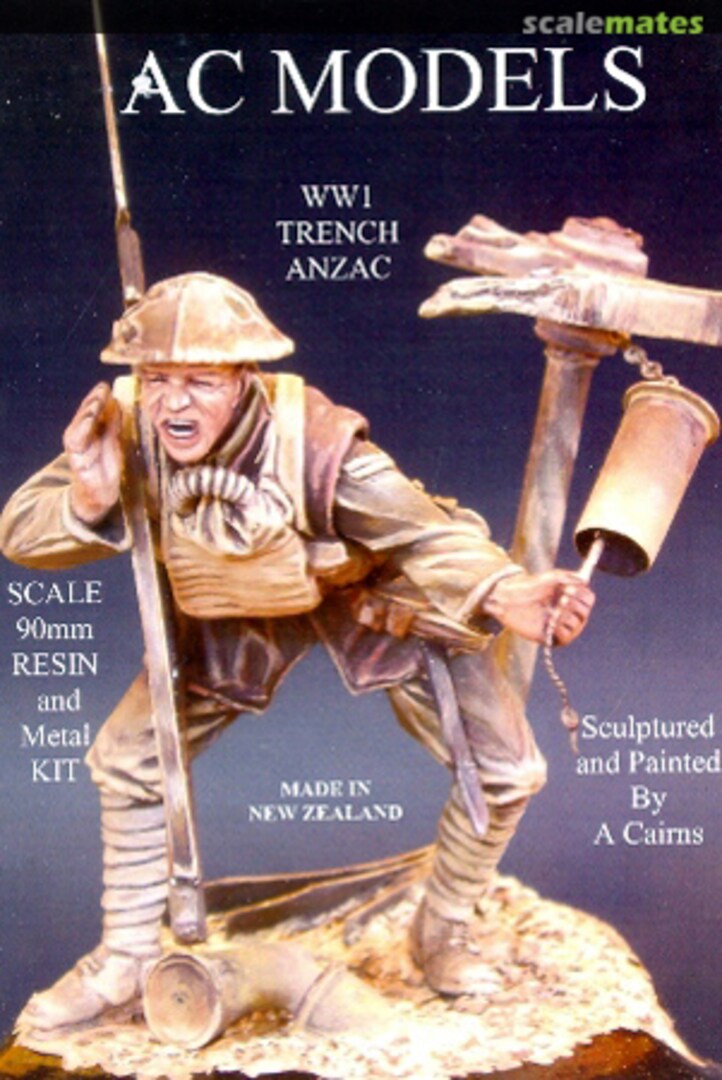 Boxart WW1 Trench ANZAC ACM90002 AC Models Boxart WW1 Trench ANZAC ACM90002 AC Models