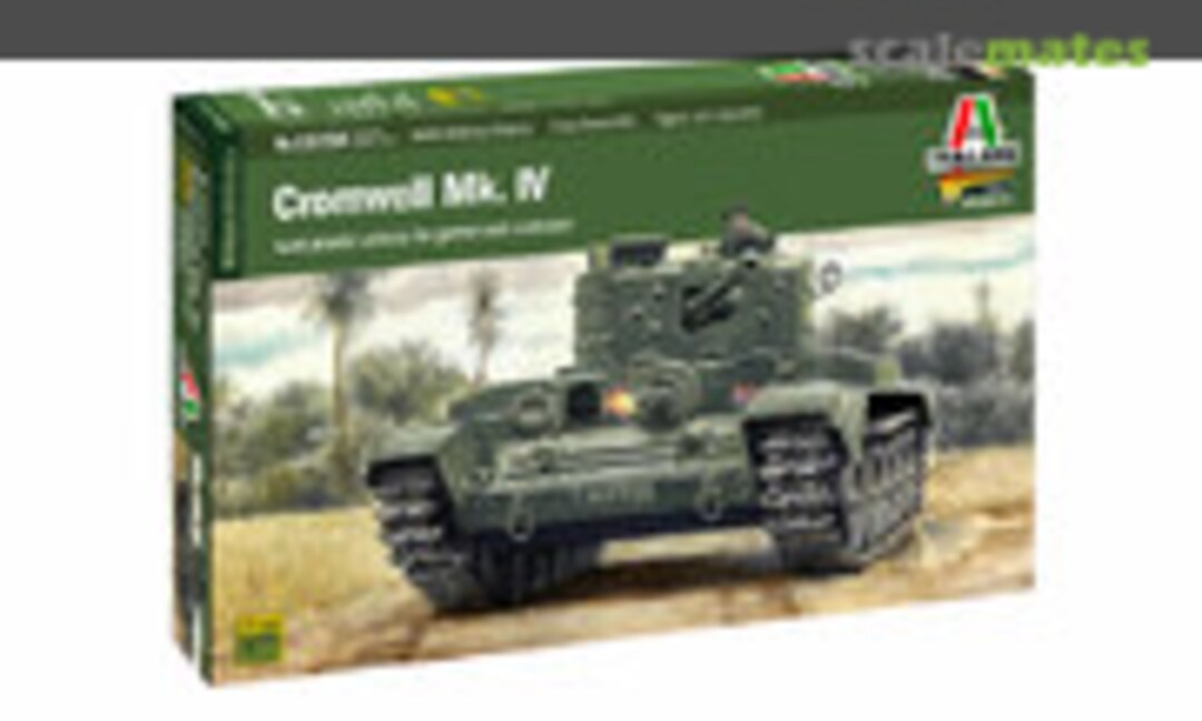 1:56 WWII British Cromwell Mk. IV (28mm) (Italeri 15754)