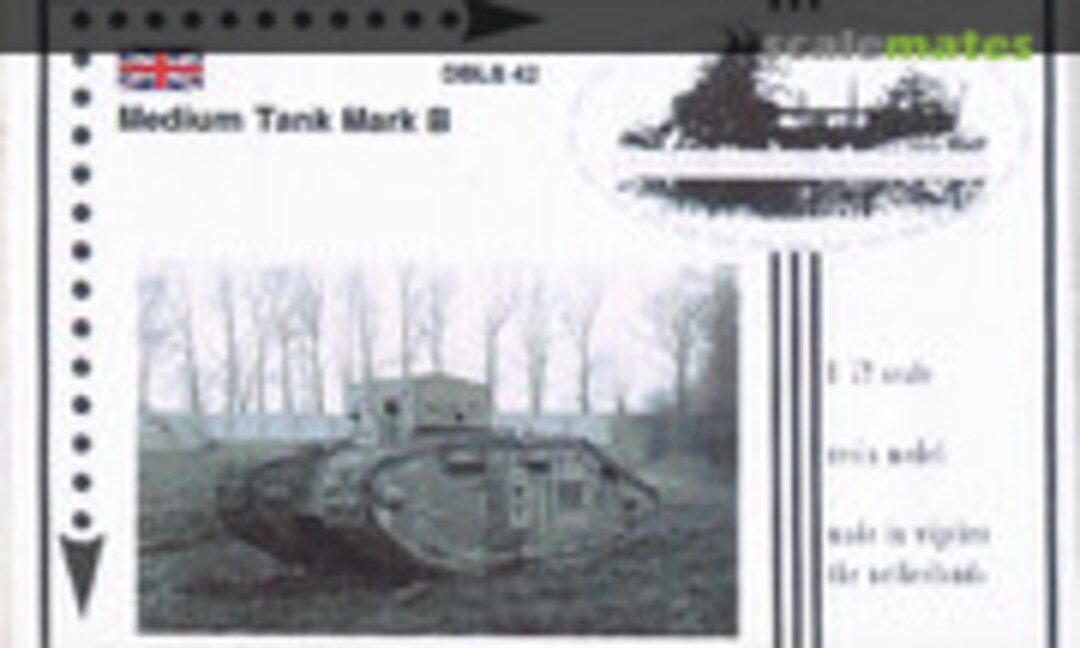 1:72 Medium Tank Mark B (Den Bels Models DBLS 42) DBLS 42