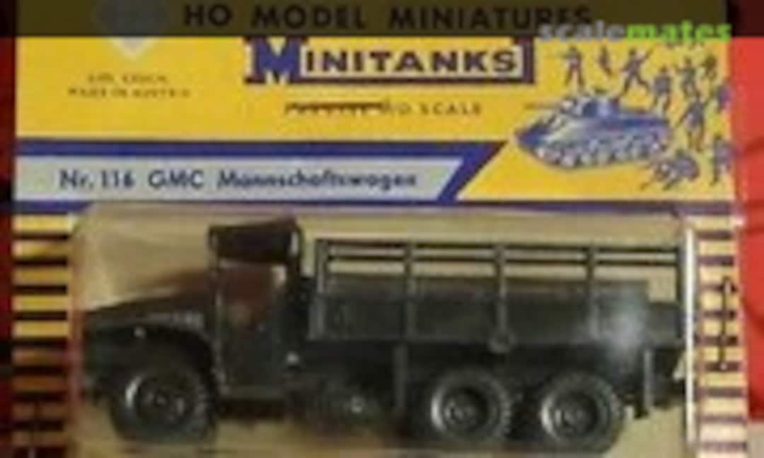 1:87 GMC M34 Personnel Truck (Roco Minitanks Z-116) Z-116