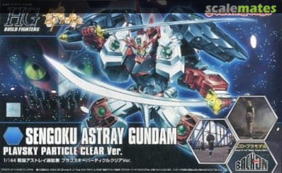 Boxart Sengoku Astray Gundam Plavsky Particle Clear Ver. Bandai Boxart Sengoku Astray Gundam Plavsky Particle Clear Ver. Bandai