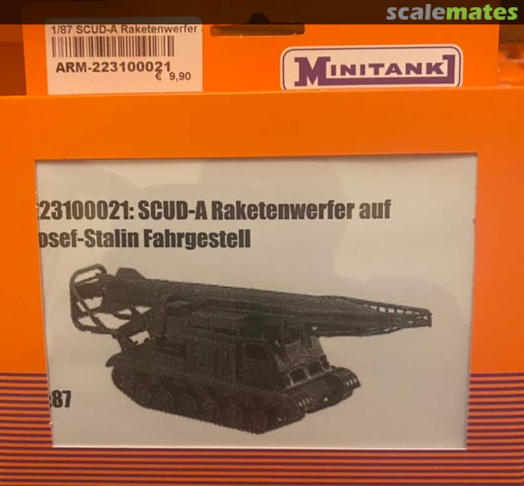 Boxart SCUD-A Raketenwerfer auf Josef Stalin Fahrgestell 223100021 ArsenalM Boxart SCUD-A Raketenwerfer auf Josef Stalin Fahrgestell 223100021 ArsenalM
