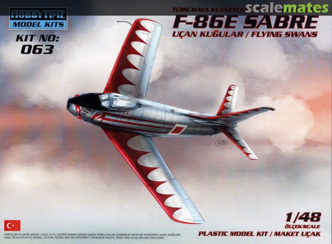 Boxart F-86E SABRE 063 Hobbytime Model Kits Boxart F-86E SABRE 063 Hobbytime Model Kits