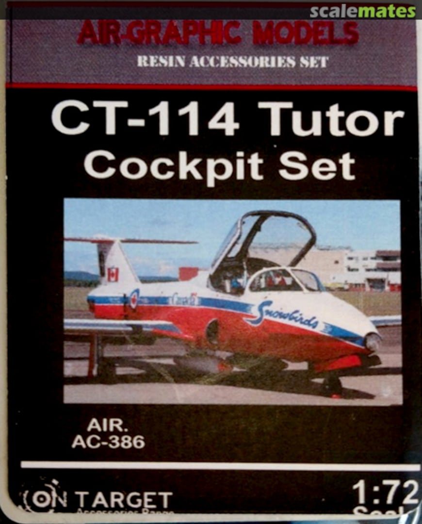 Boxart CT-114 Tutor Cockpit Set AC-386 Air-Graphics Models Boxart CT-114 Tutor Cockpit Set AC-386 Air-Graphics Models