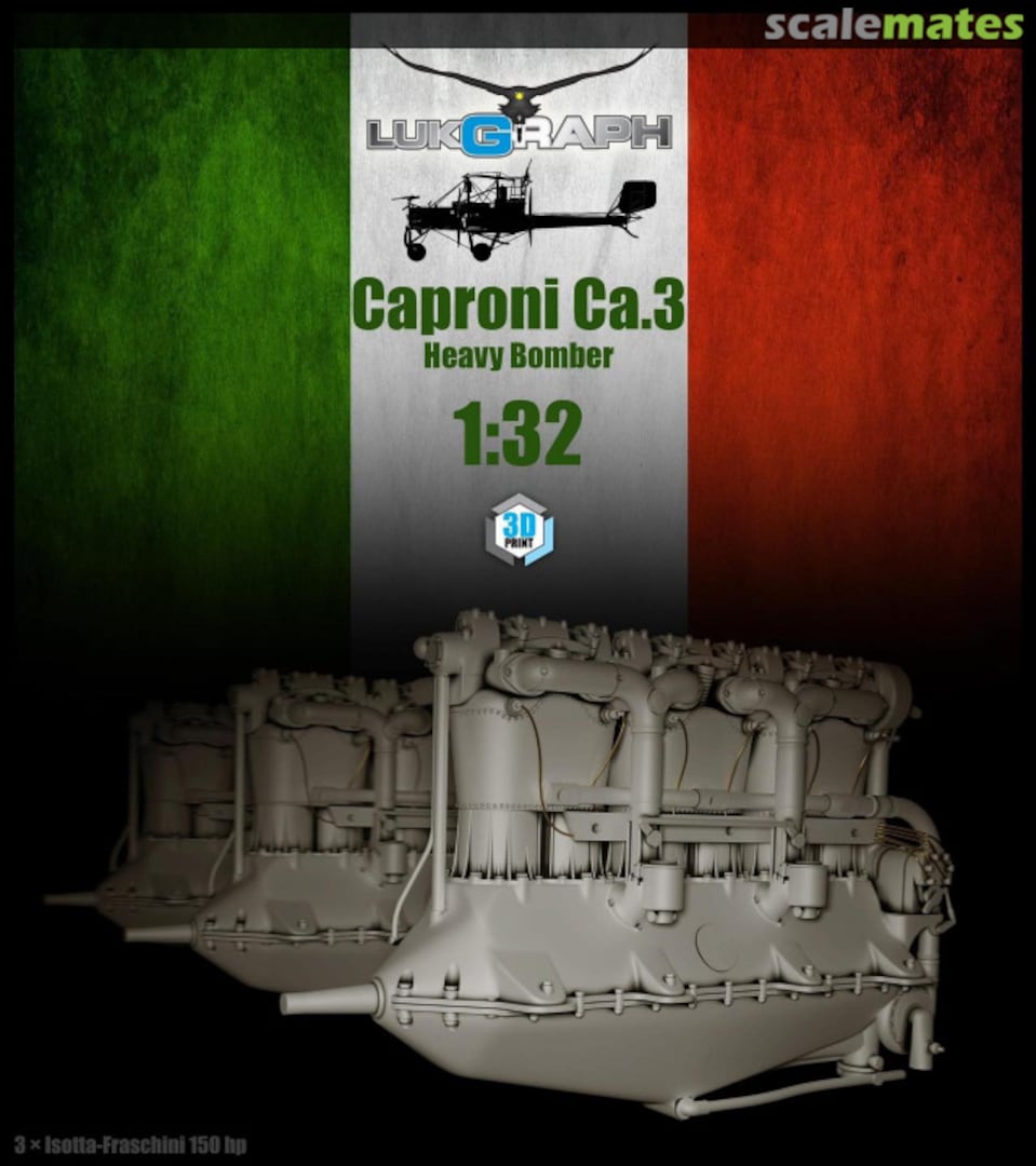 Boxart Caproni Ca.3 Heavy Bomber TBA Lukgraph Boxart Caproni Ca.3 Heavy Bomber TBA Lukgraph