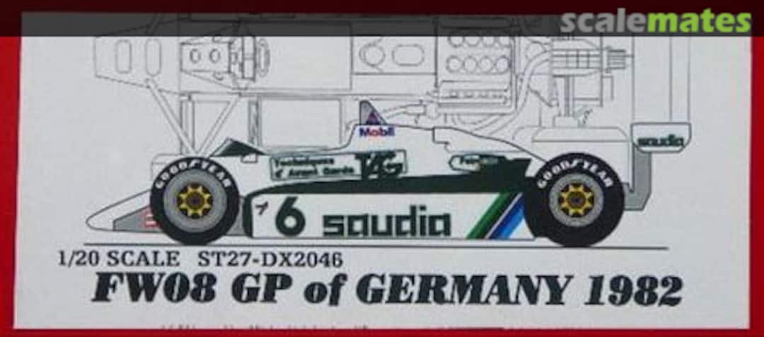 Boxart Williams FW08 ST27-DX2046 Studio27 Boxart Williams FW08 ST27-DX2046 Studio27