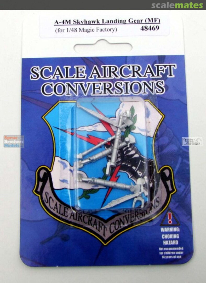 Boxart A-4M Skyhawk Landing gear 48469 Scale Aircraft Conversions