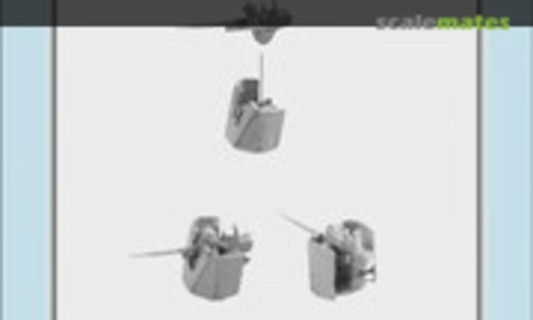 1:700 AA Gun Single 37mm/67 70-K (Niko Model ZW7036R) ZW7036R