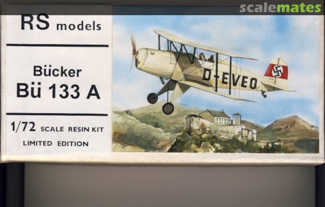 Boxart Bücker Bü 133A 7273 RS Models Boxart Bücker Bü 133A 7273 RS Models