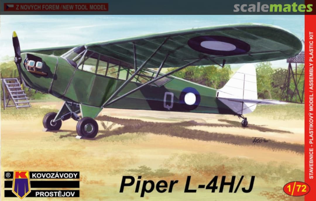 Boxart Piper L-4H/J KPM0043 Kovozávody Prostějov Boxart Piper L-4H/J KPM0043 Kovozávody Prostějov
