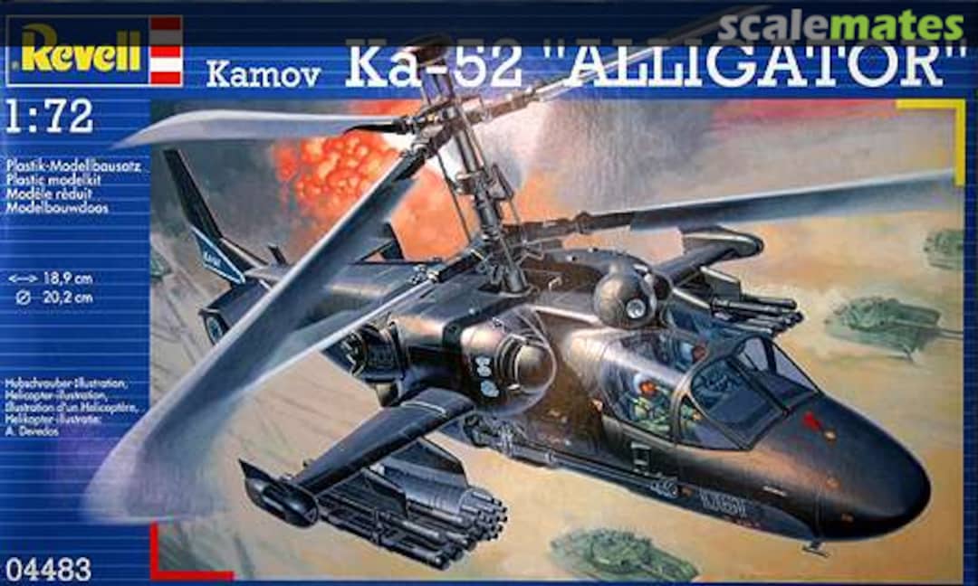 Boxart Kamov Ka-52 "Alligator" 04483 Revell
