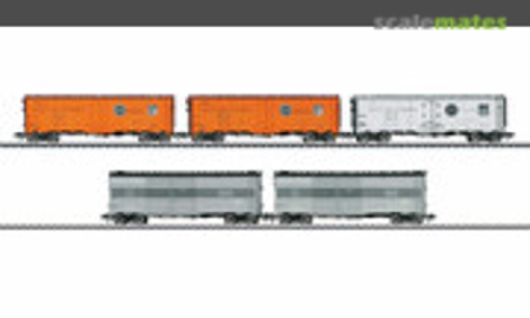 5pc USA freight car set (Märklin 45659)