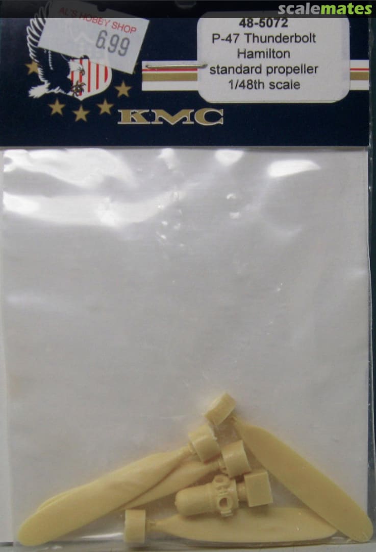 Boxart P-47 Thunderbolt Hamilton Standard Propeller 48-5072 KMC Boxart P-47 Thunderbolt Hamilton Standard Propeller 48-5072 KMC