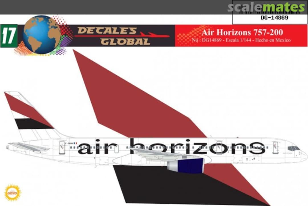 Boxart AIR HORIZONS 757-200 DG14869 Decales Global