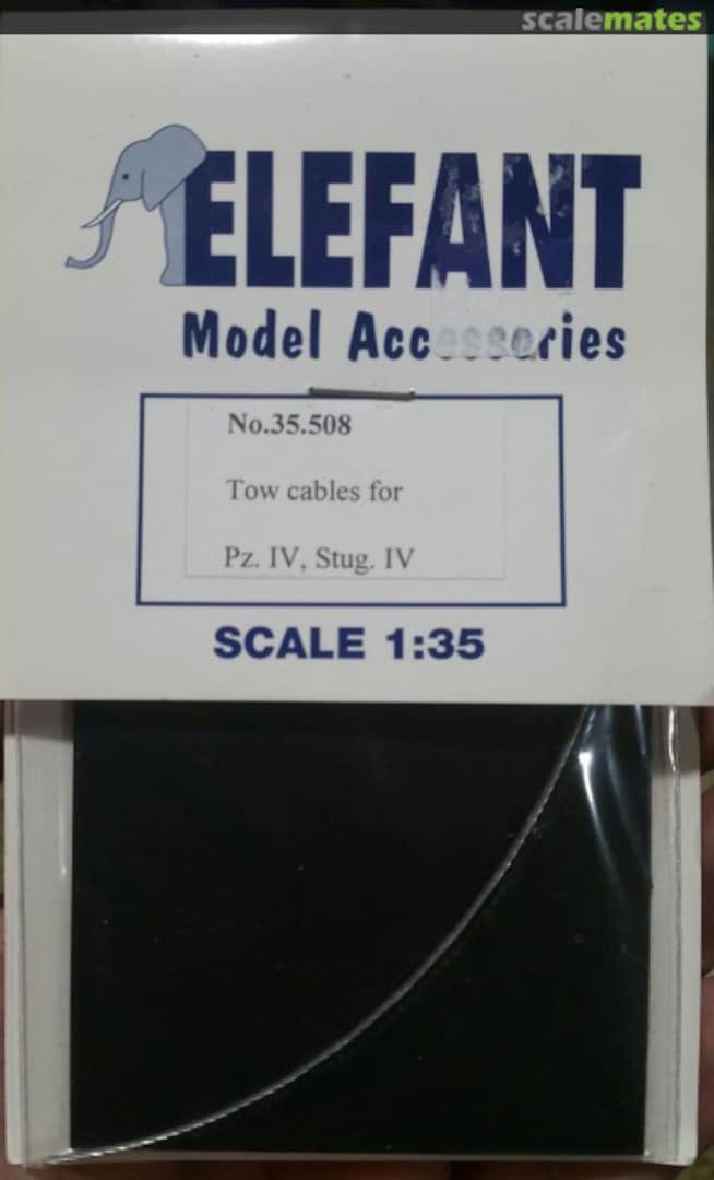 Boxart Pz IV & Stug IV Tow Cable 35.508 Elefant Boxart Pz IV & Stug IV Tow Cable 35.508 Elefant