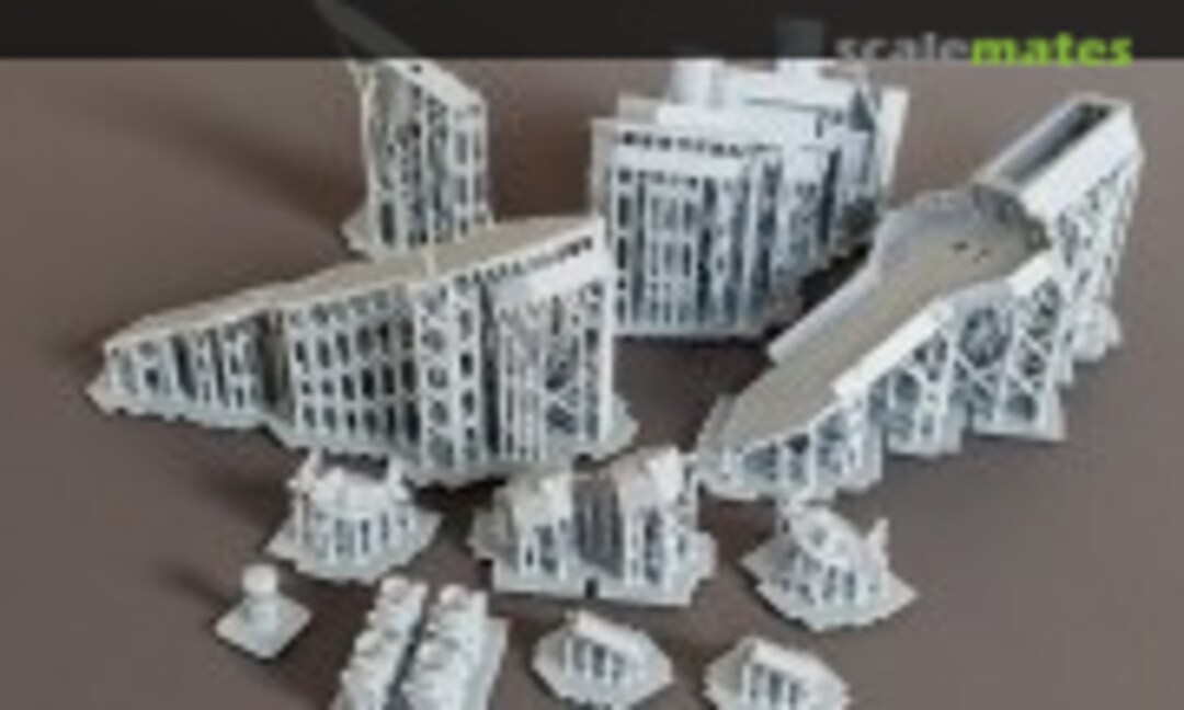 1:350 USS St. Paul CA-73 Enclosed Bridges, 1968 (Vietnam War) (Model Monkey 350-CA73 1968) 350-CA73 1968