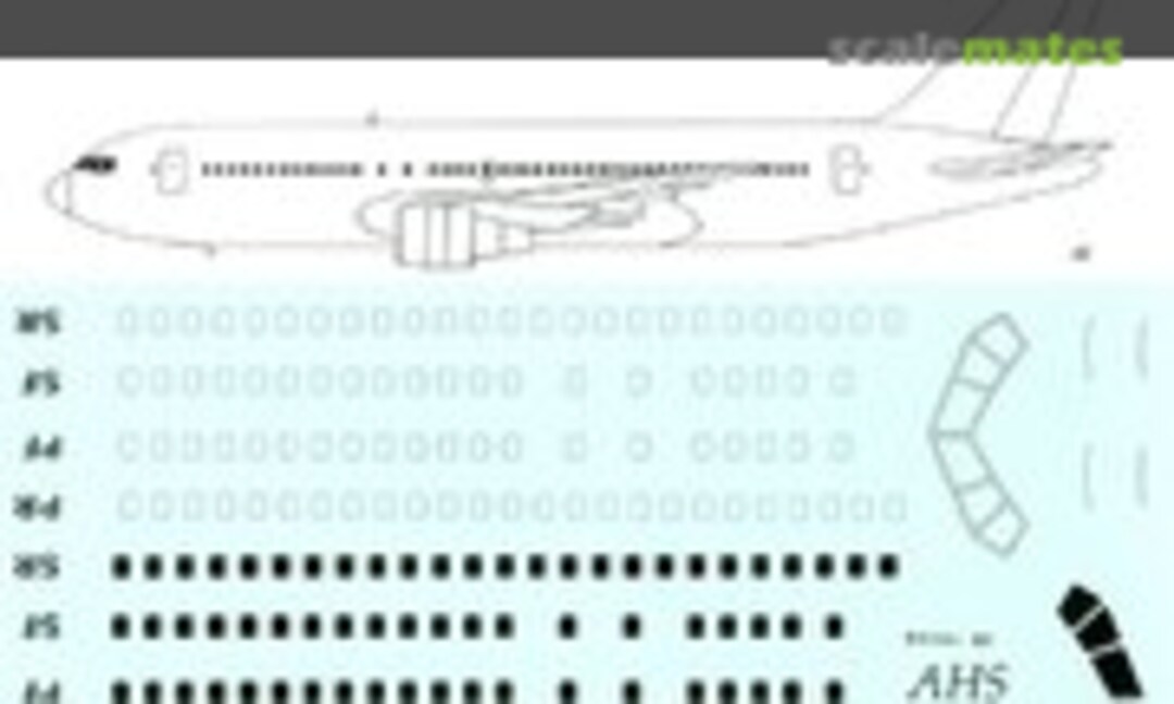 1:144 Boeing 767-200 (Airline Hobby Supplies AHS4118) AHS4118