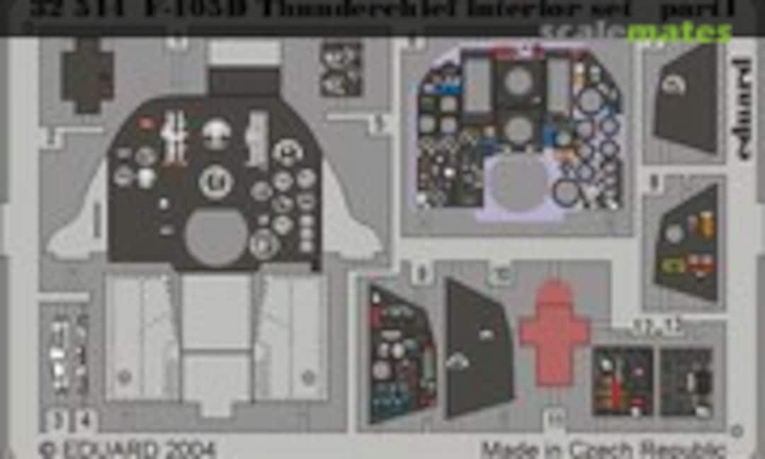 1:32 F-105D interior, part 1 (Eduard 32514) 32514