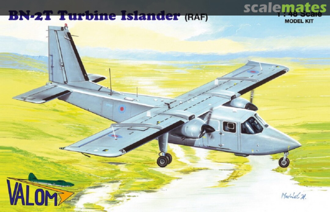Boxart Britten-Norman BN-2T Turbine Islander (RAF) 48012 Valom Boxart Britten-Norman BN-2T Turbine Islander (RAF) 48012 Valom