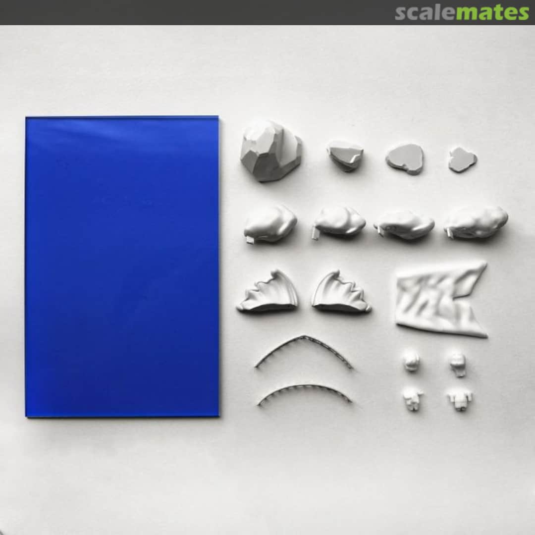 Contents Cute Titanic Decoration Set (for MENG Moe-01) FS-07 Tori Factory