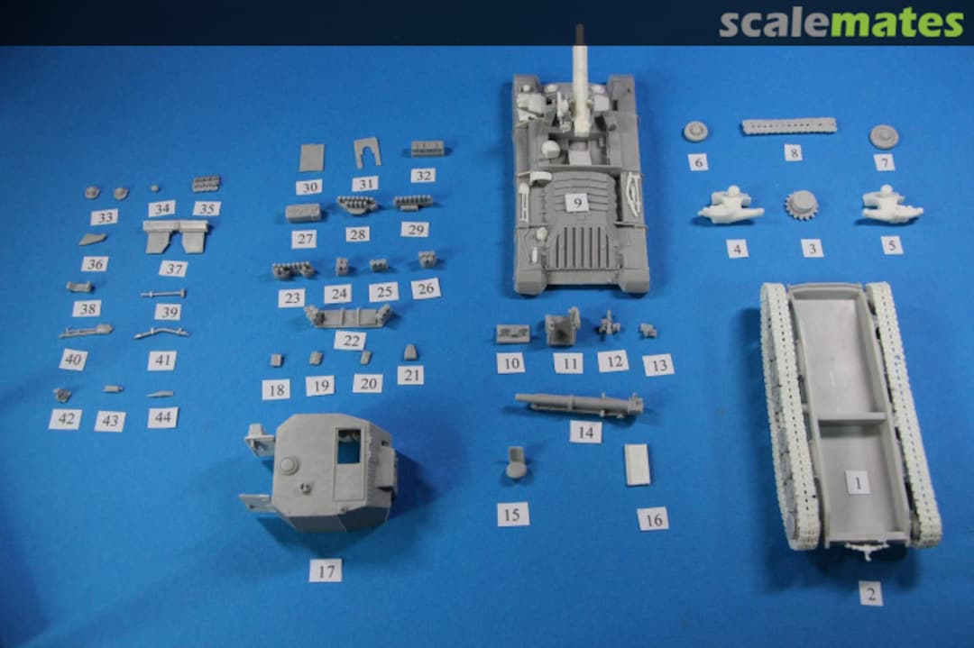 Boxart 1/48th scale Valentine Bishop 25 SPG including No27 Limber WV48010 Friendship Models Boxart 1/48th scale Valentine Bishop 25 SPG including No27 Limber WV48010 Friendship Models