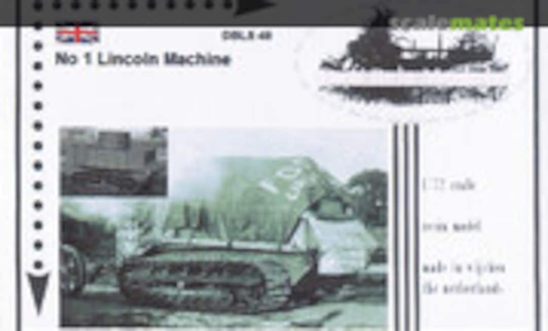 1:72 No 1 Lincoln Machine (Den Bels Models DBLS 48) DBLS 48