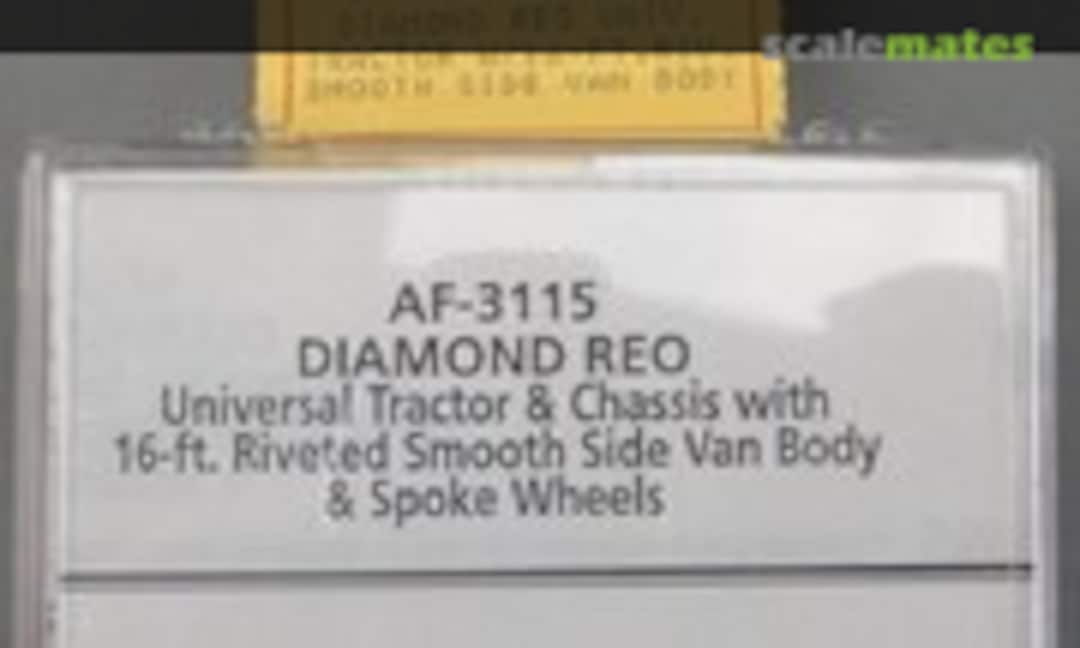 1:87 Diamond Reo Universal Tractor &amp; Chassis (Alloy Forms AF-3115)