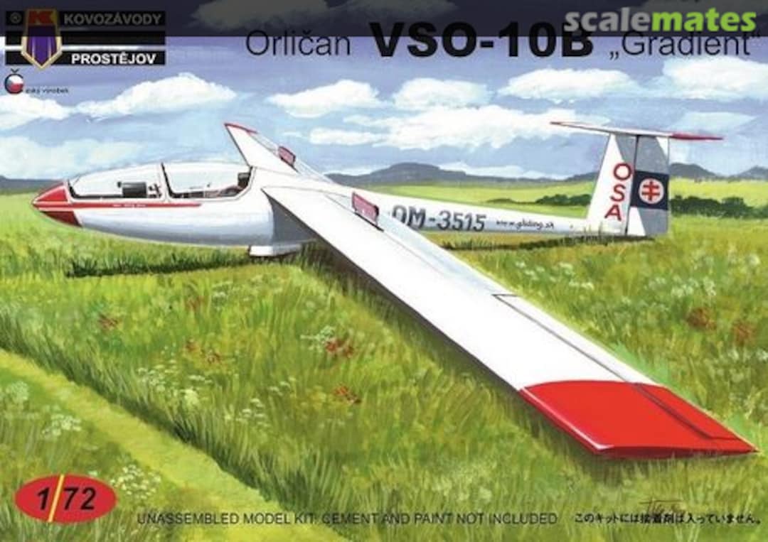 Boxart Orličan VSO-10B Gradient KPM0134 Kovozávody Prostějov Boxart Orličan VSO-10B Gradient KPM0134 Kovozávody Prostějov
